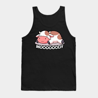 Mooooody Cow Tank Top